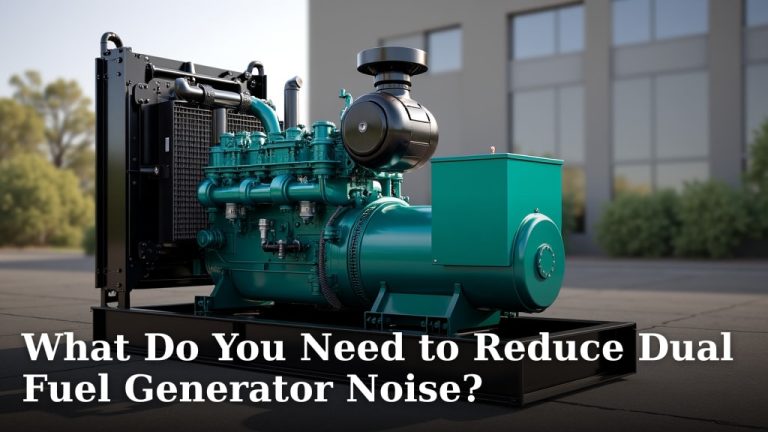What Do You Need to Reduce Dual Fuel Generator Noise?