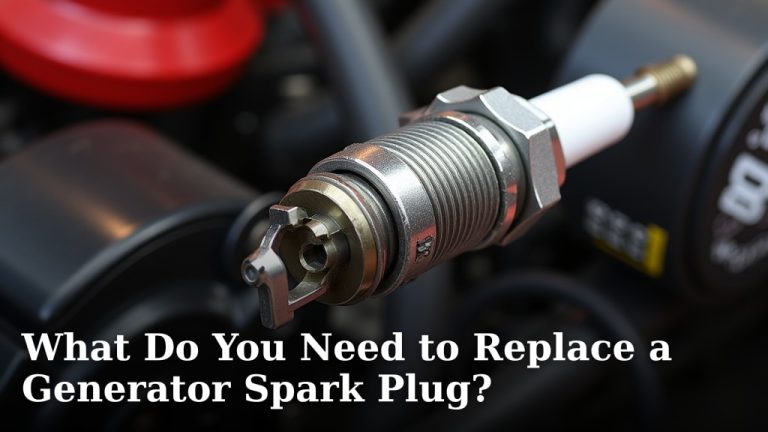 What Do You Need to Replace a Generator Spark Plug?