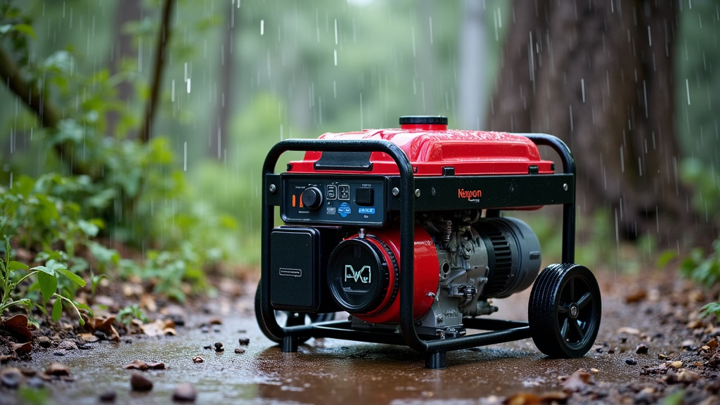 Essential Gear and Setup for Rainy-Day Generator Use