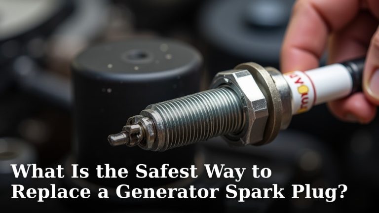 What Is the Safest Way to Replace a Generator Spark Plug?
