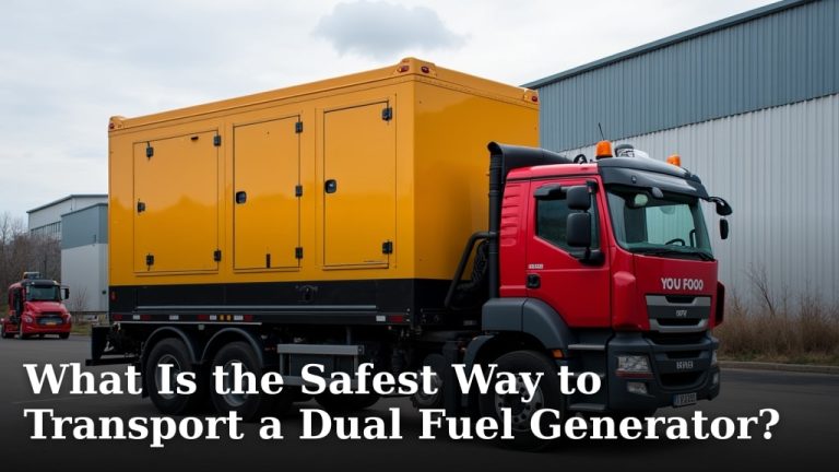 What Is the Safest Way to Transport a Dual Fuel Generator?