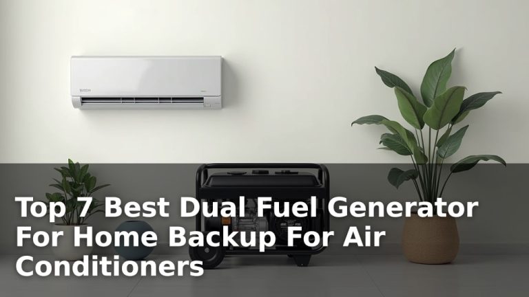 Top 7 Best Dual Fuel Generator For Home Backup For Air Conditioners