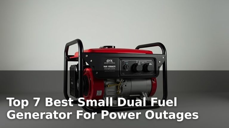 Top 7 Best Small Dual Fuel Generator For Power Outages