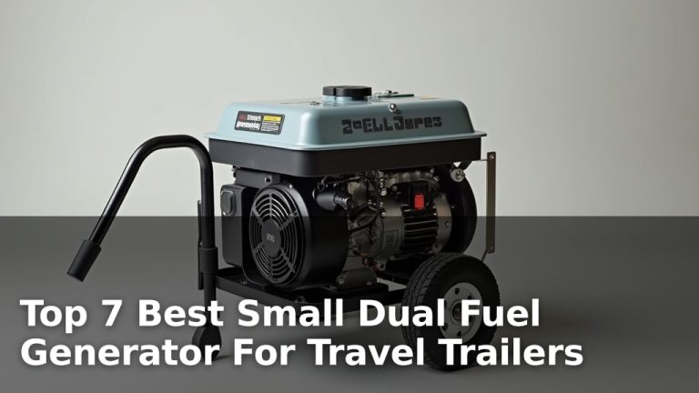 Top 7 Best Small Dual Fuel Generator For Travel Trailers