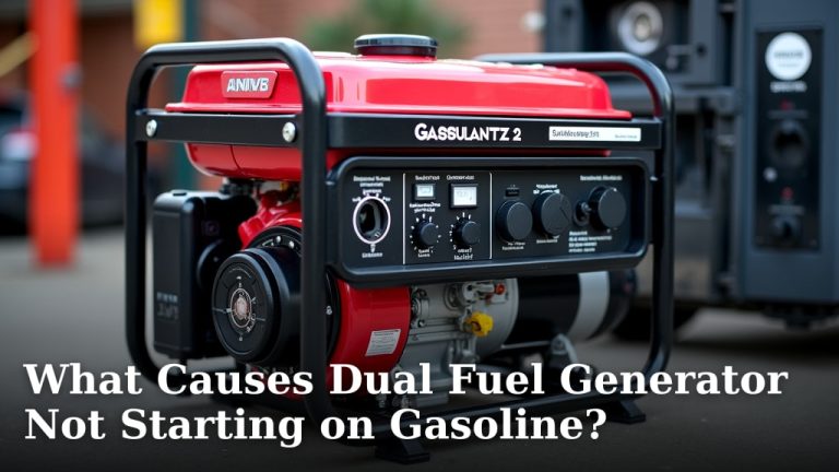What Causes Dual Fuel Generator Not Starting on Gasoline?