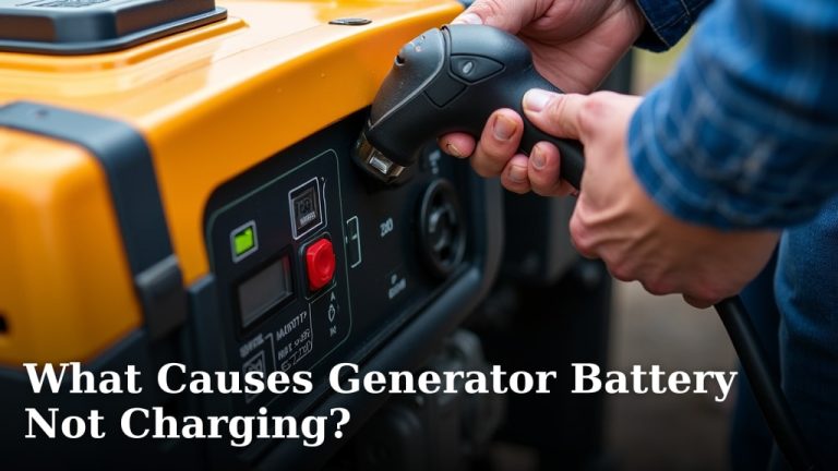 What Causes Generator Battery Not Charging?