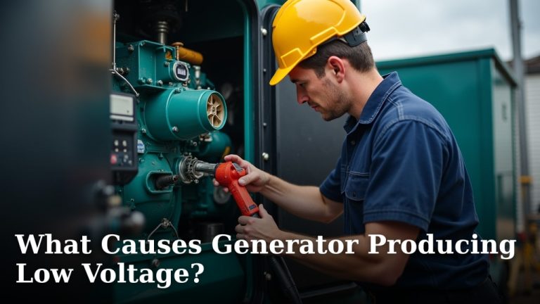 What Causes Generator Producing Low Voltage?