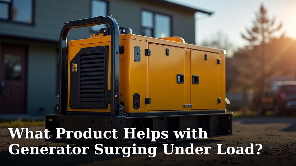 What Product Helps with Generator Surging Under Load?